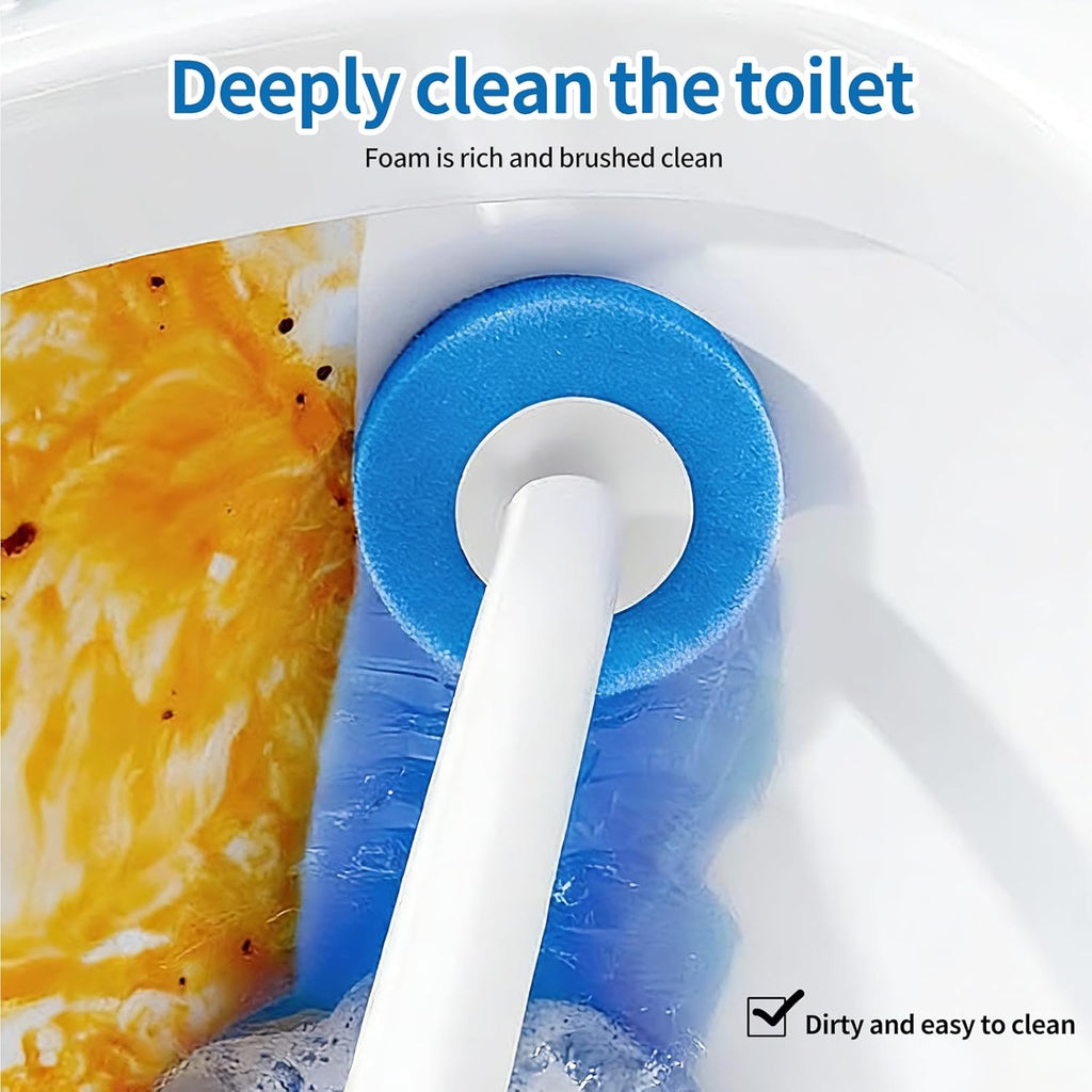 Freshness in One Click: Disposable Toilet Scrubber Kit