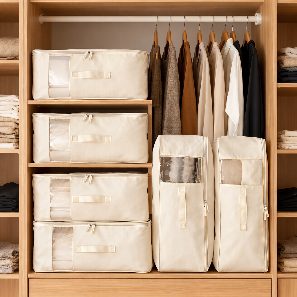 Cotton & Linen Storage Bag